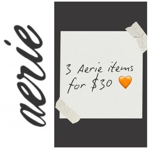 🧡3 Aerie items for $30🧡